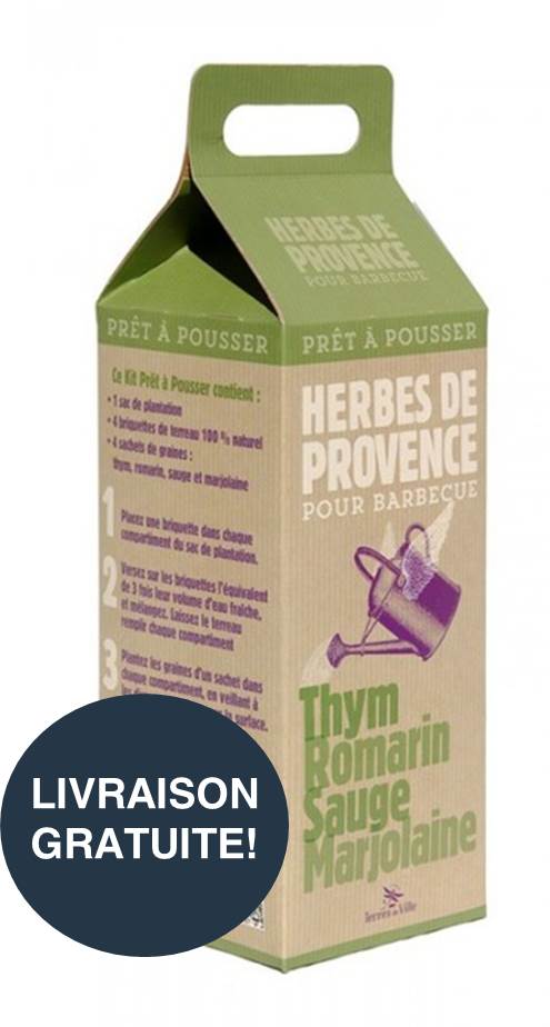 Kit prêt à pousser® - Herbes de Provence - Mon Balcon Parisien