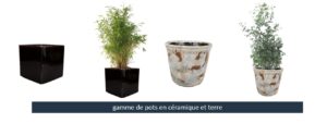 pots pour balcons