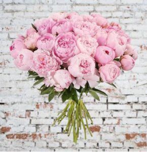 bouquet de pivoines