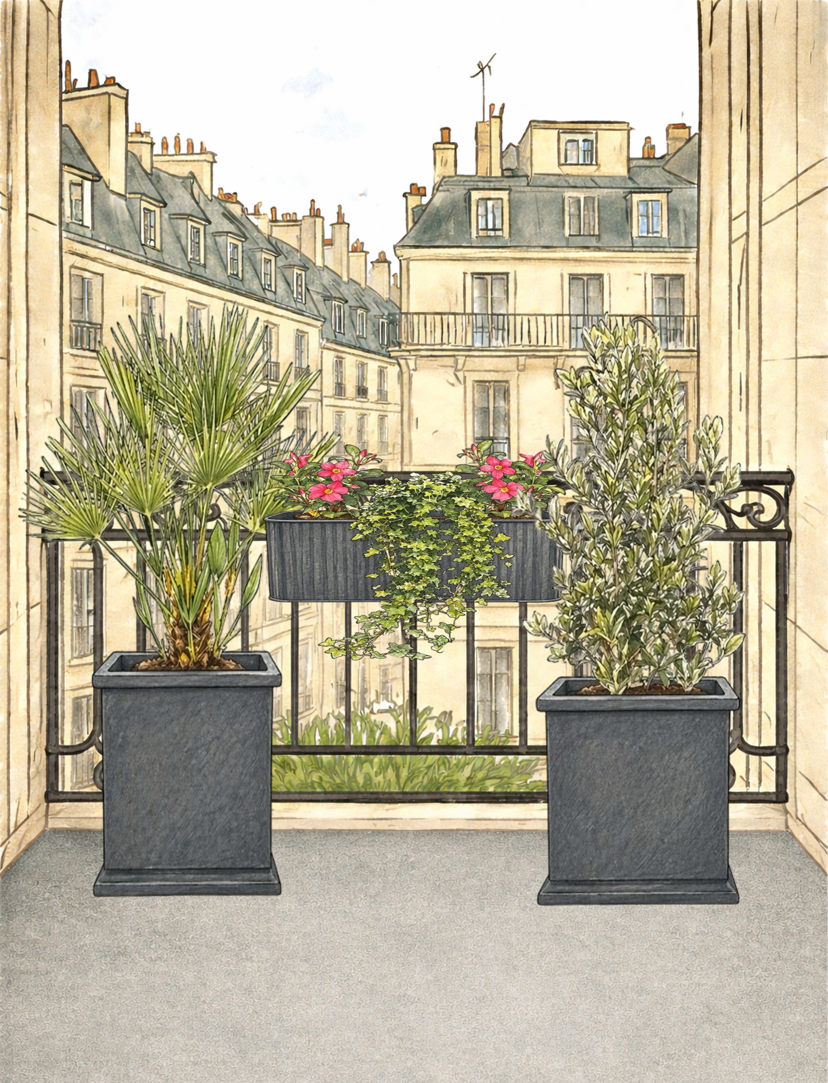 Capsule Balcon 2m² Soleil
